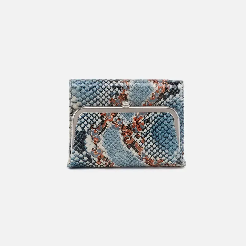 Robin Compact Wallet- Blue Tempest