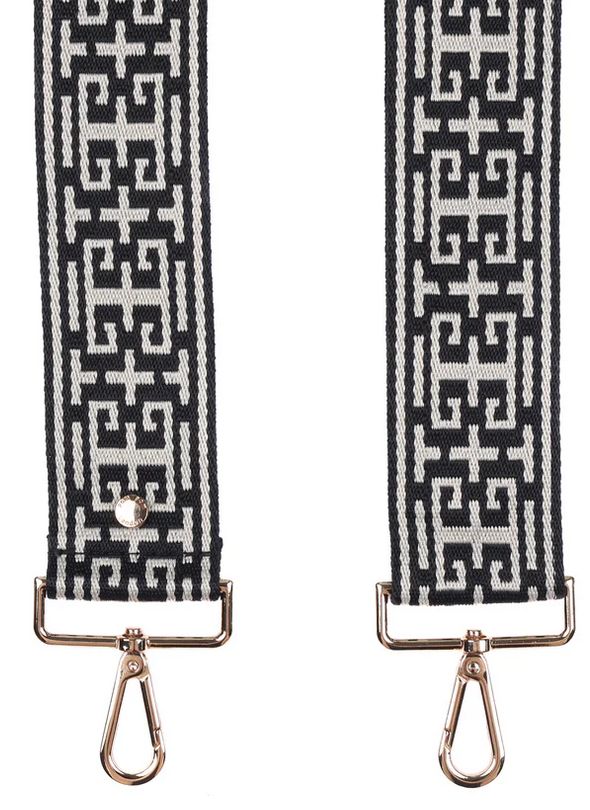 Pom Pom Strap Black Grecian