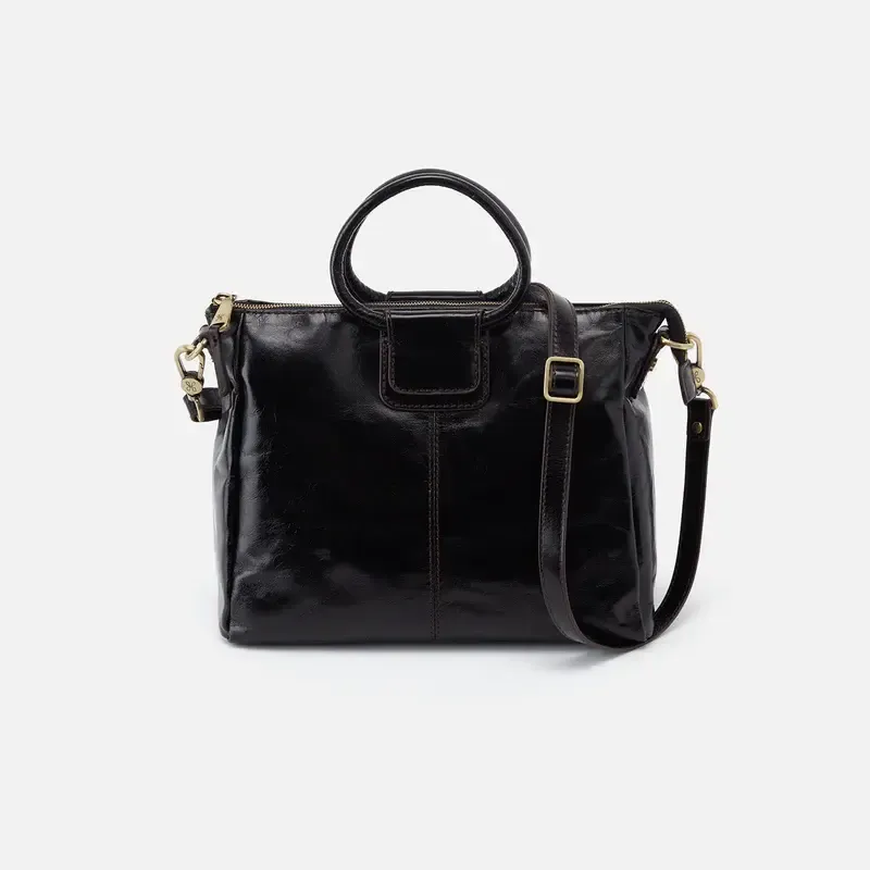 Sheila Medium Satchel Black