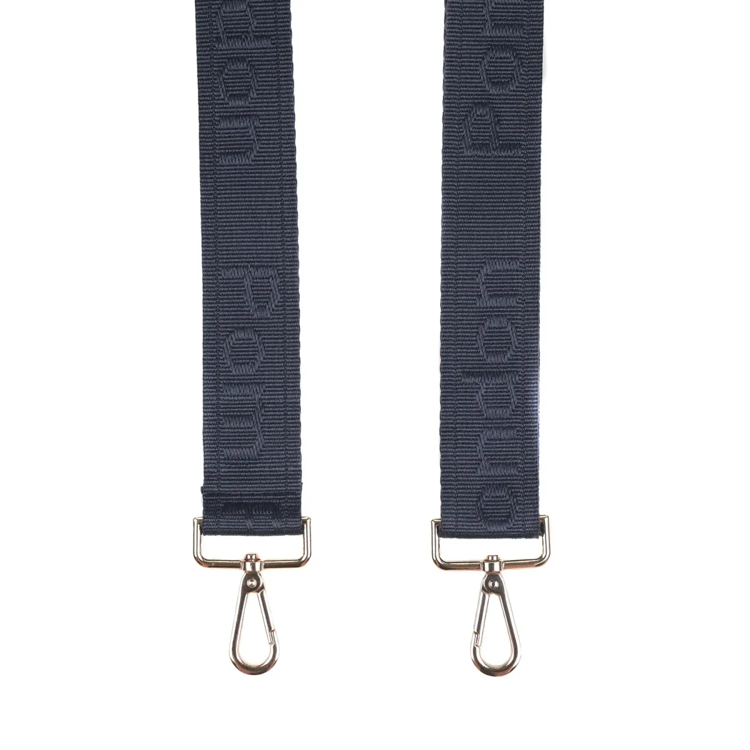 Pom Pom Strap Logo Navy