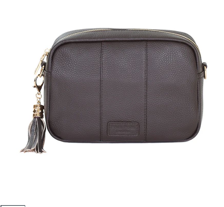 Pom Pom London City Bag Conker Dark Brown
