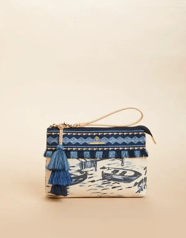 Daise Seascape Maci Wristlet