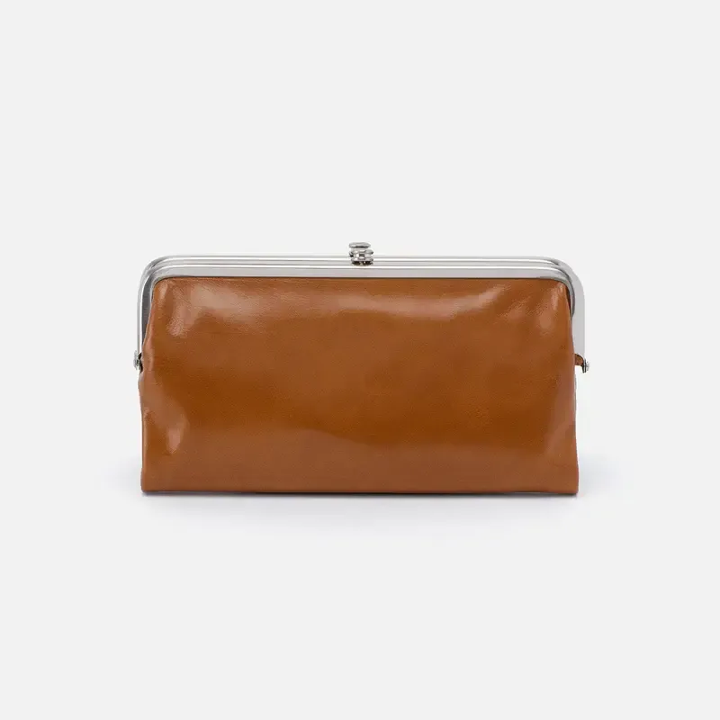 Lauren Clutch Leather Wallet Truffle