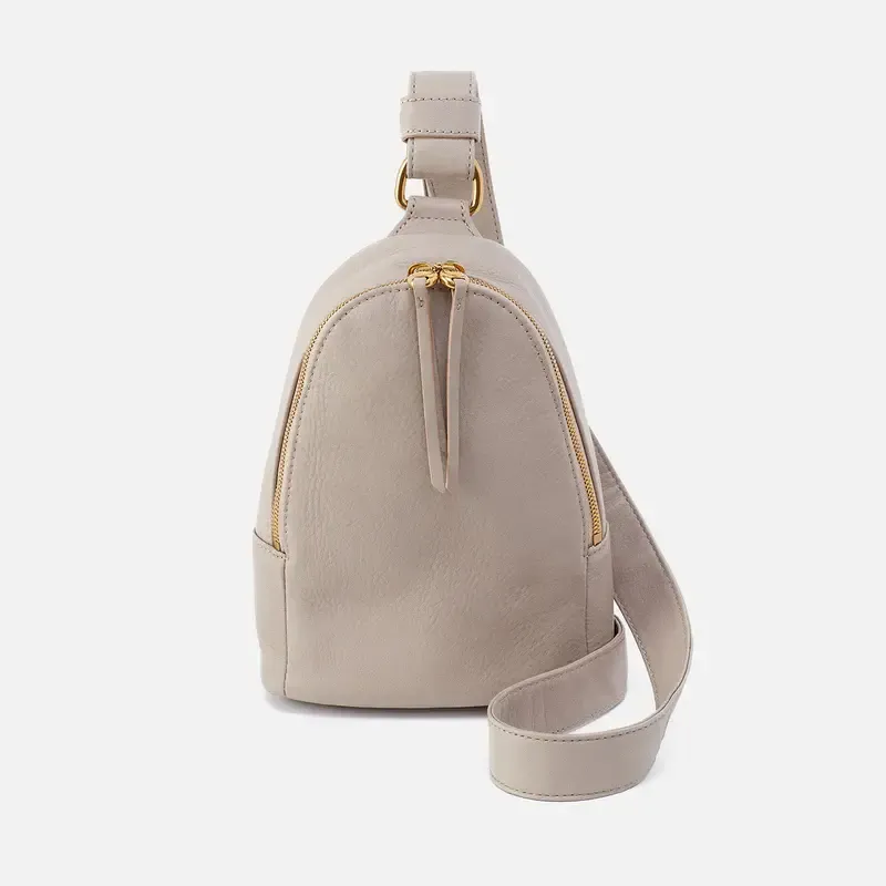 Fern Leather Sling Taupe