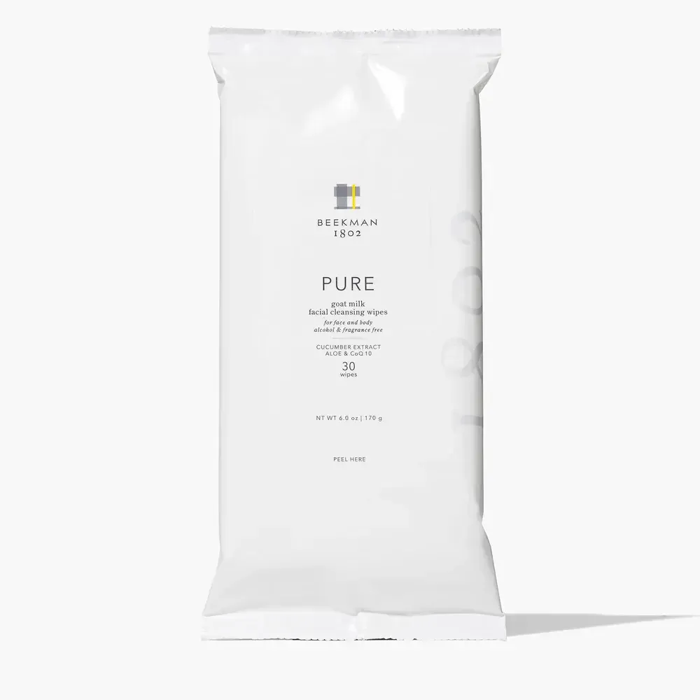 PURE Goat Milk Facial Cleansing Wipes