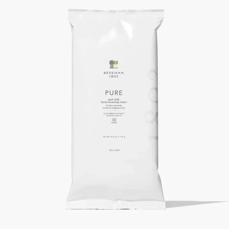 PURE Goat Milk Facial Cleansing Wipes