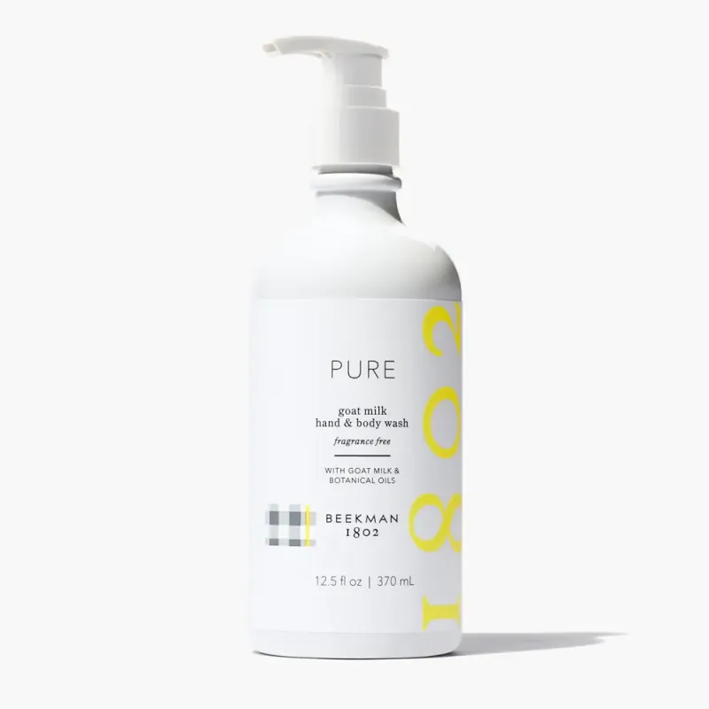 Goat Milk Hand &amp; Body Wash| PURE 12.5 oz