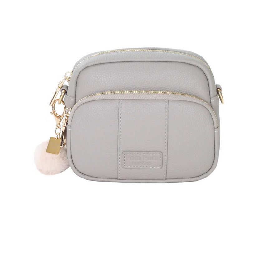 Pom Pom Mayfair Mini Bag Winter Grey