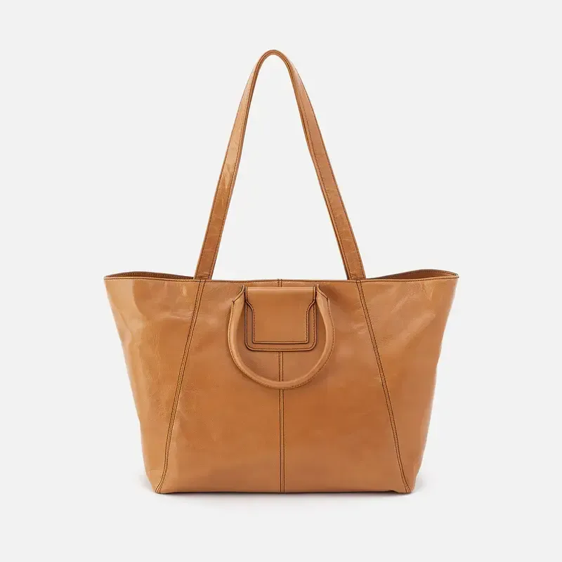 Sheila East-West Tote Natural