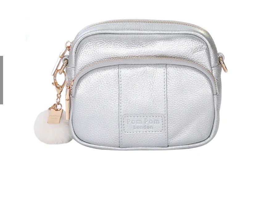 Mayfair Mini Bag Metallic Silver