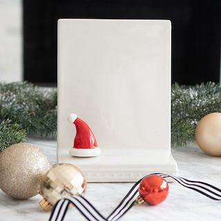 Mini Santa Stops Here Santa Hat