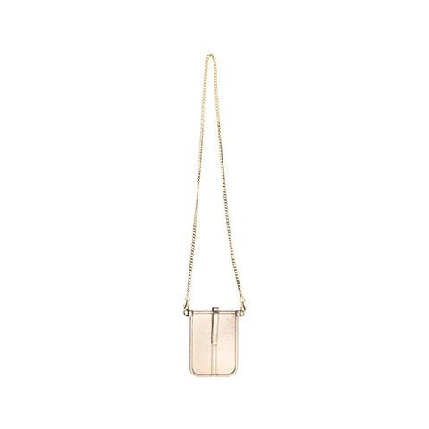 Crossbody Phone Wallet Gold