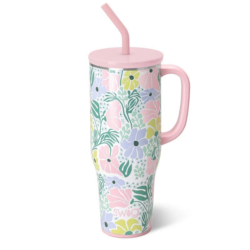 Mega Mug 40 oz Garden Party