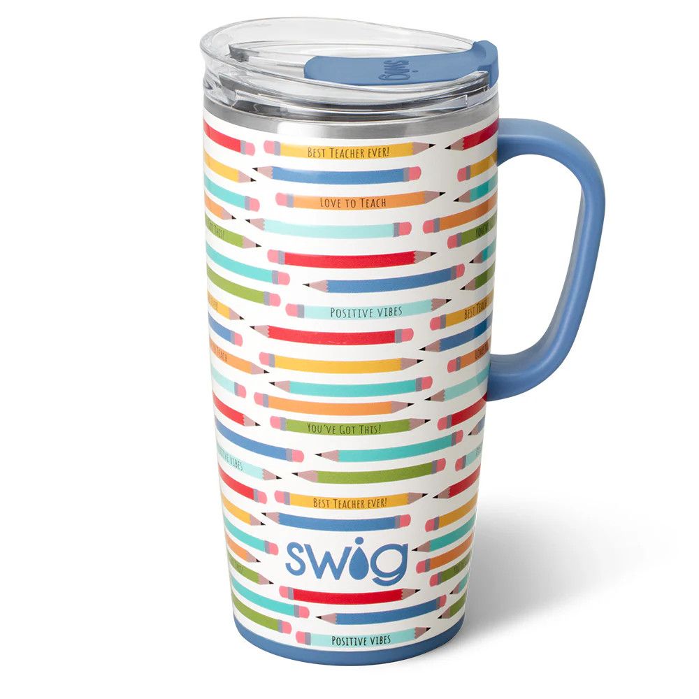 Travel Mug 22oz Teacher Life