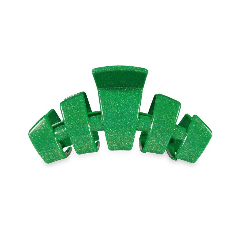 Classic Medium Hair Clip Shamrock Shimmer