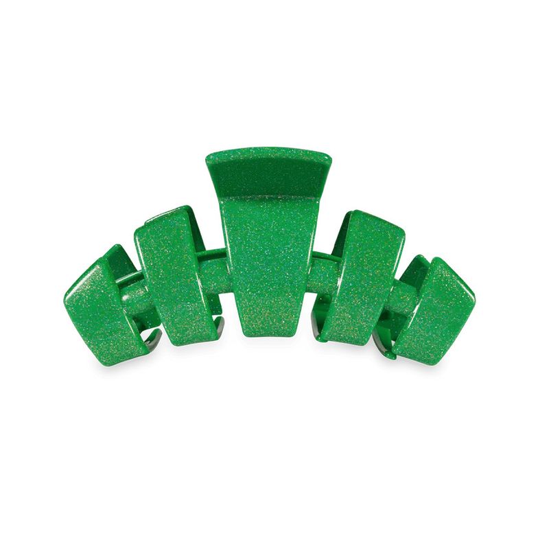 Classic Medium Hair Clip Shamrock Shimmer