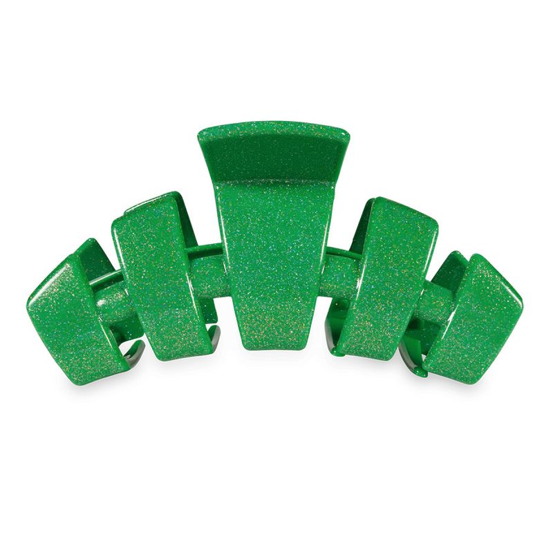 Classic Large Hair Clip Shamrock Shimmer