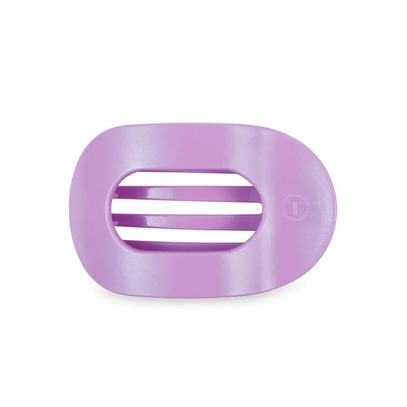 Medium Flat Round Hair Clip Springtime Sparkle