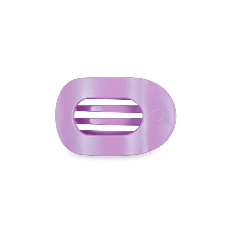 Small Flat Round Hair Clip Springtime Sparkle