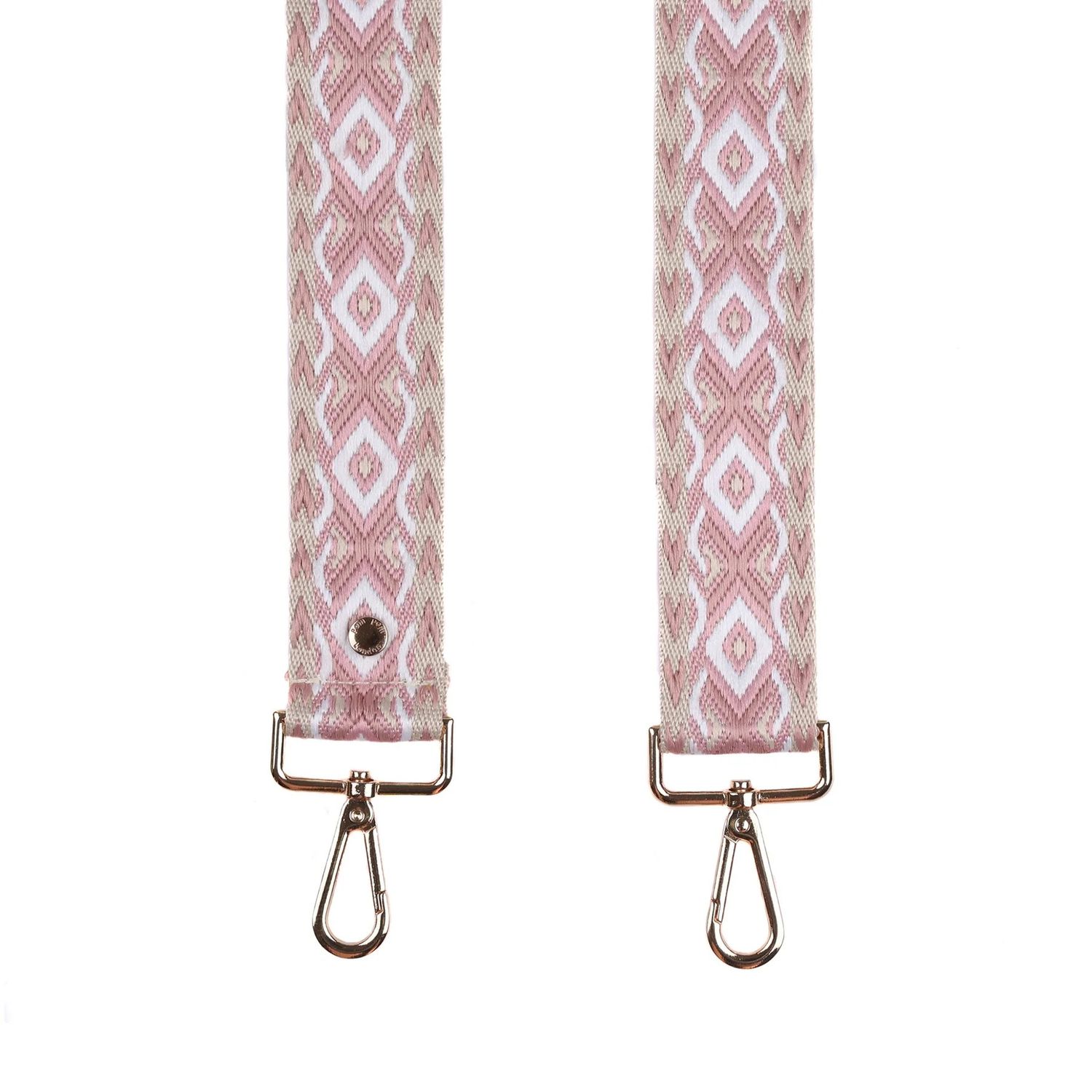 Pom Pom Strap Blush Mosaic