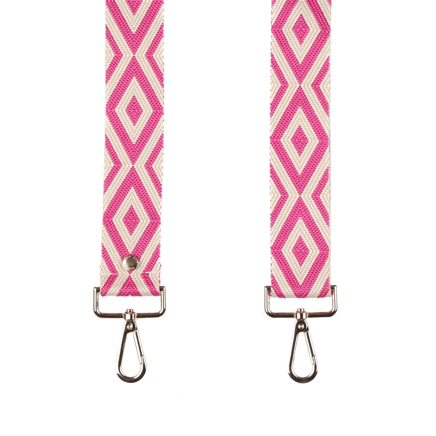 Pom Pom Strap Stone and Pink Diamond