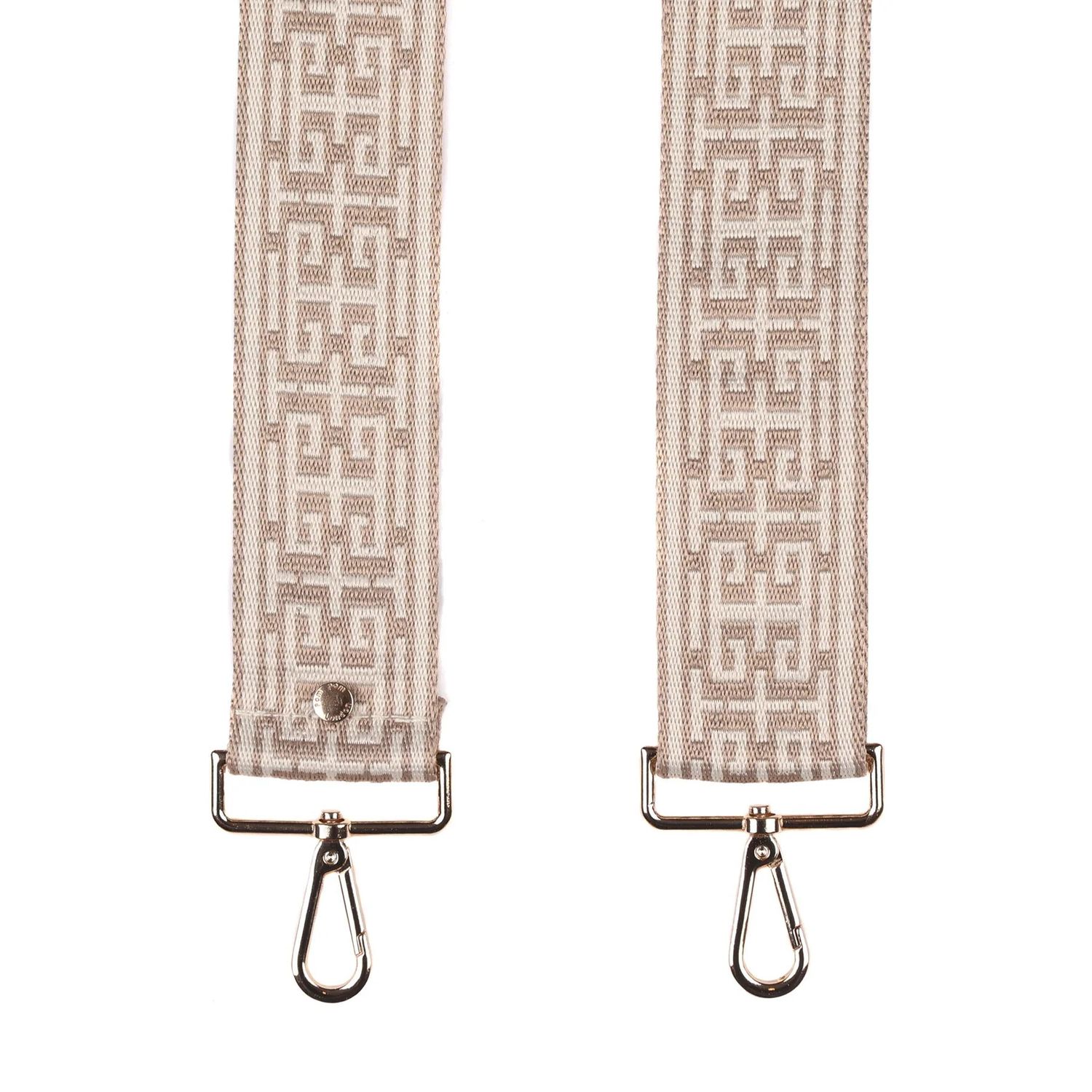 Pom Pom Strap Toffee Grecian