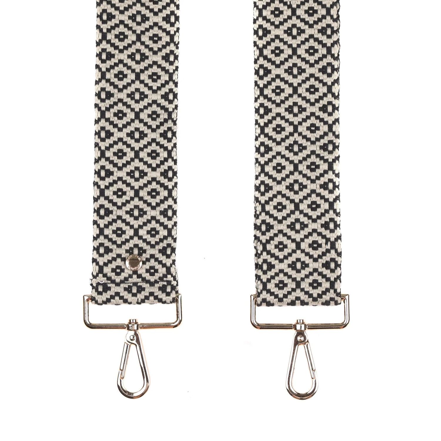 Pom Pom Strap Black Inca