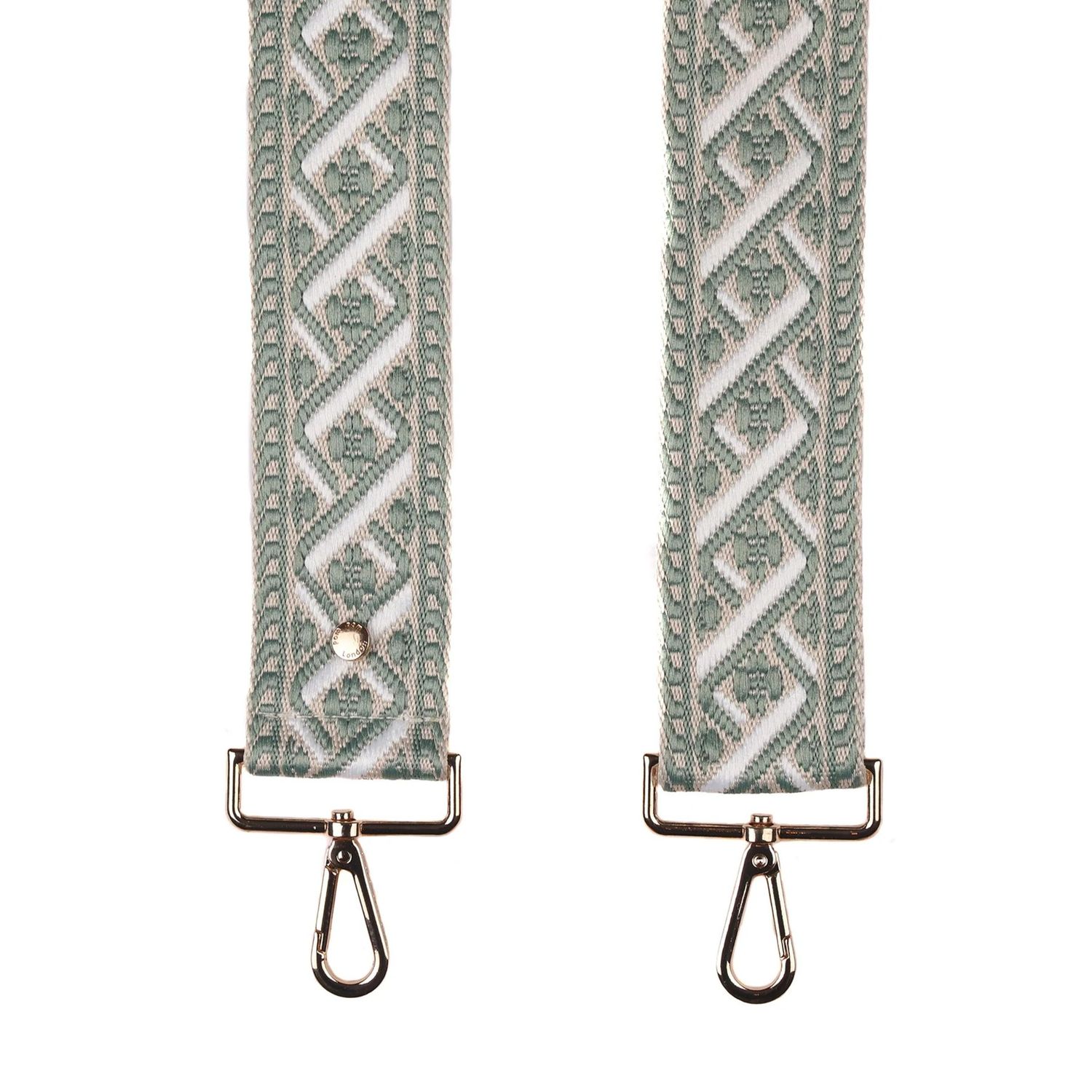 Pom Pom Strap Mint Green Tapestry