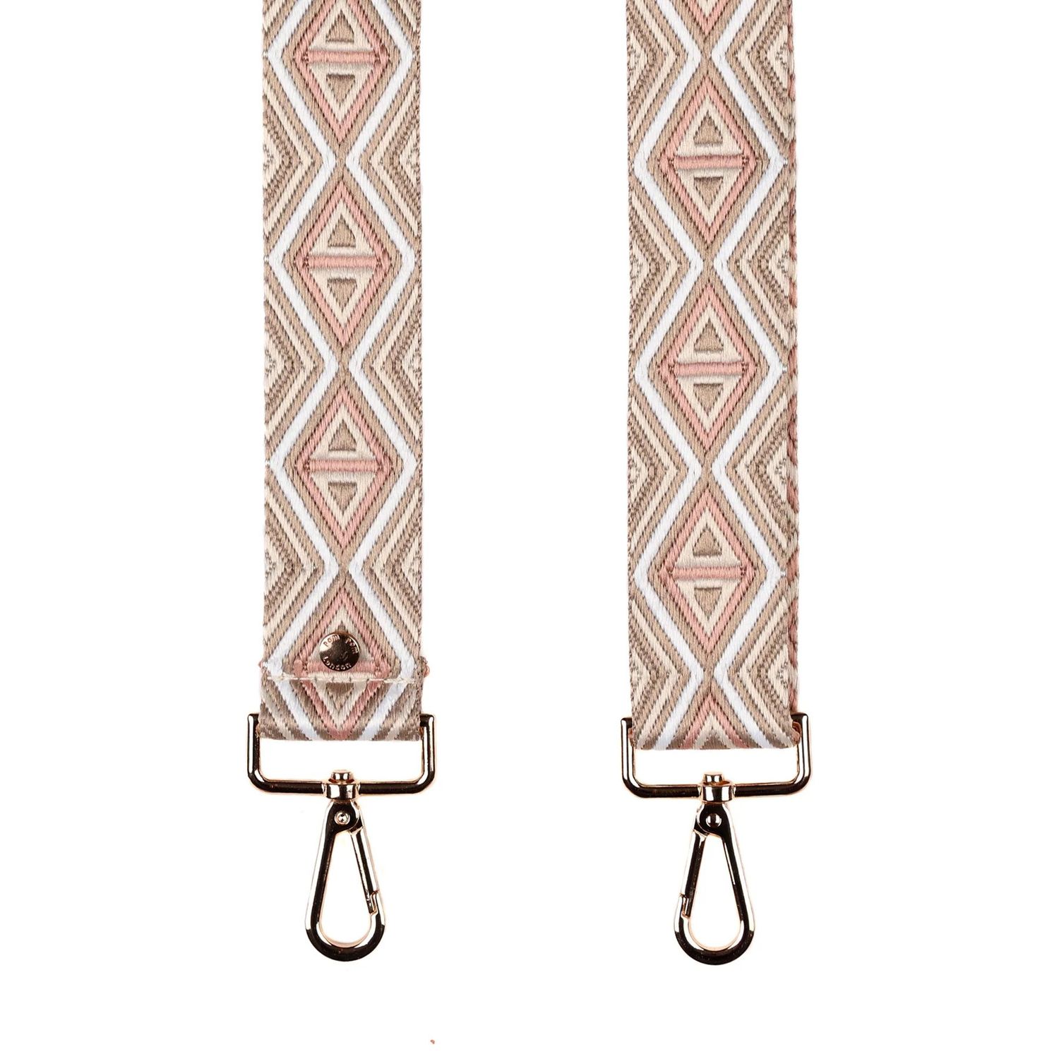 Pom Pom Strap Toffee Mosaic