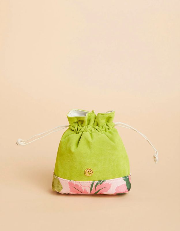 Keepsake Drawstring Palm Paradise