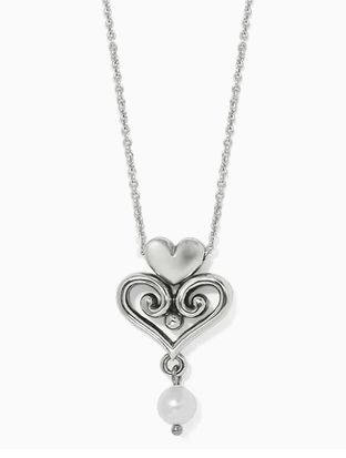 Alcazar Amor Pearl Pendant Necklace