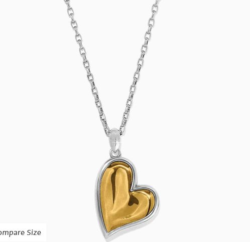 Cascade Heart Reversible Necklace