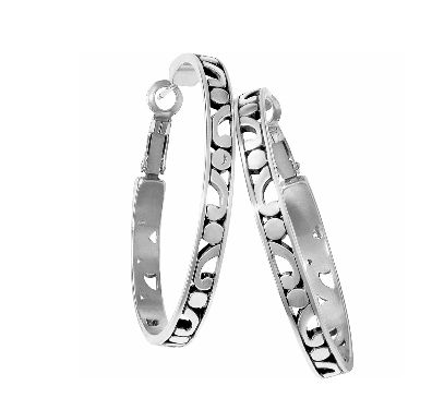 Contempo Large Hoop Earrings
