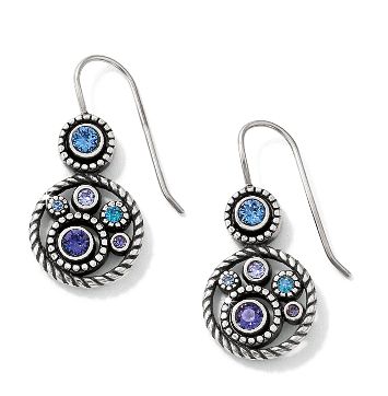 Halo French Wire Earrings