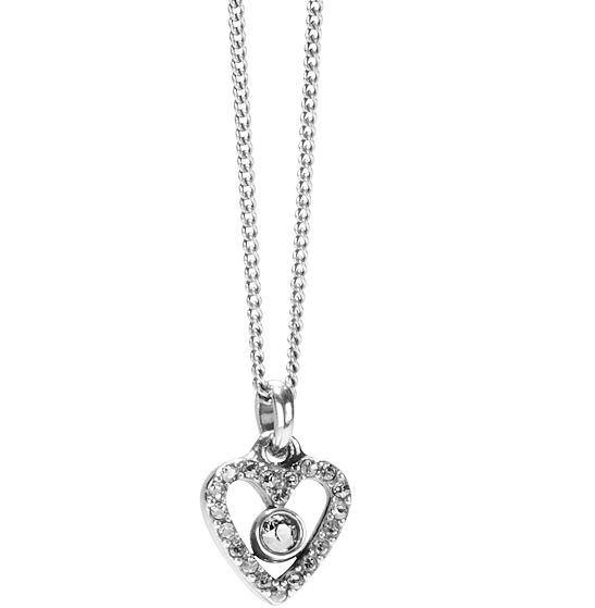 Illumina Love Mini Necklace Silver