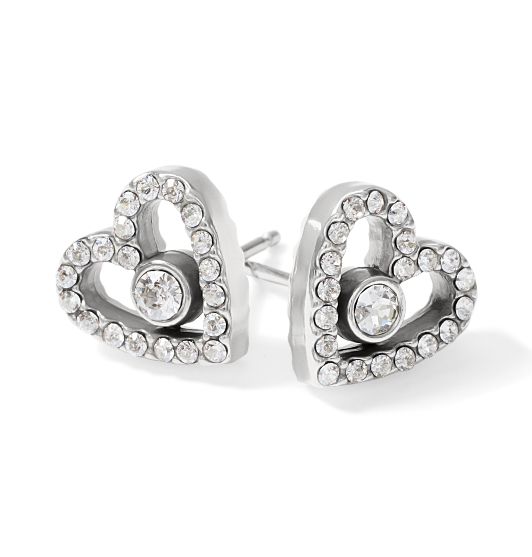 Illumina Love Post Earrings Silver OS