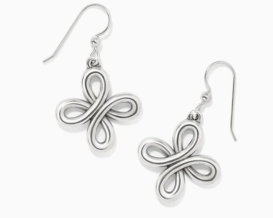 Interlok Curve French Wire Earrings