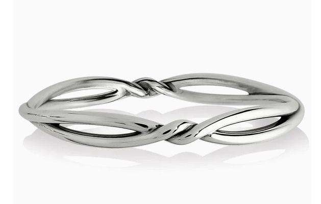 Interlok Twist Bangle Bracelet