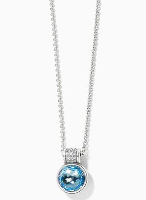 Meridian Aurora Petite Necklace- Aqua