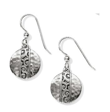 Mingle Disk French Wire Earrings