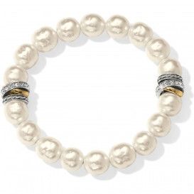 Neptune&#39;s Rings Pearl Stretch Bracelet