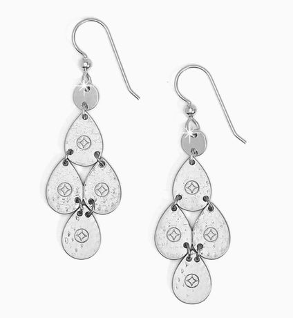 Palm Canyon Small Teardrop French Wire Earrings