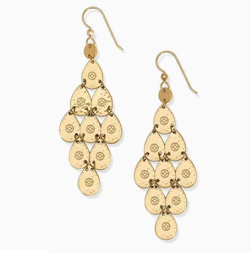 Palm Canyon Teardrop French Wire Earrings