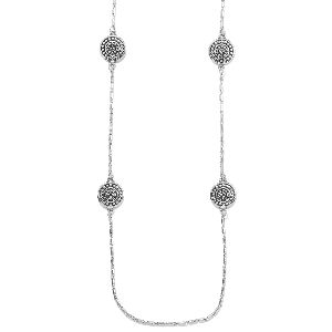 Pebble Round Reversible Necklace