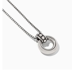 Pretty Tough Stud Ring Necklace