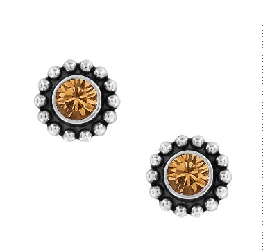 Twinkle Topaz Mini Post Earrings