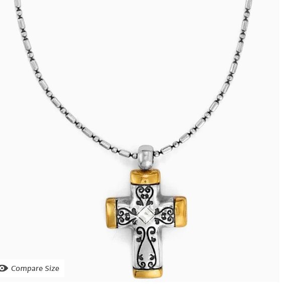 Venezia Petite Cross Necklace
