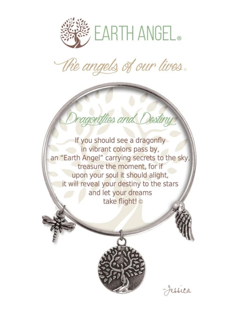 Charm Bracelet Dragonflies &amp; Destiny , Color: SILVER