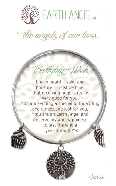 Charm Birthday Wishes Bracelet  , Color: SILVER