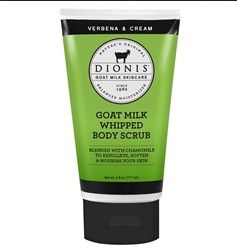 Goat Milk Whipped Body Scrub 6 oz, Color: Verbena &amp; Cream